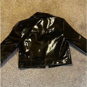 Urban outfitters black leather jacket